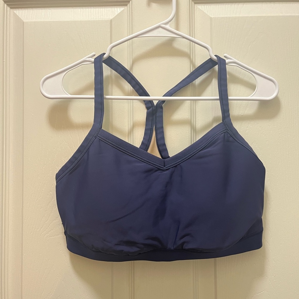 Navy and tan aerie racer-back bra. XL